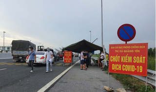 Hai ô tô chở 8 người từ Nam Định 'thông chốt' vào Quảng Ninh bất thành