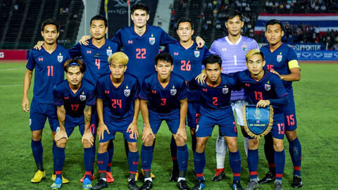 Tuyển U23 Thái Lan có nguy cơ bị loại ở giải châu Á