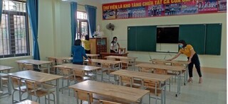 Bắc Giang: Học sinh một số nơi ở huyện Việt Yên trở lại trường từ 8/11