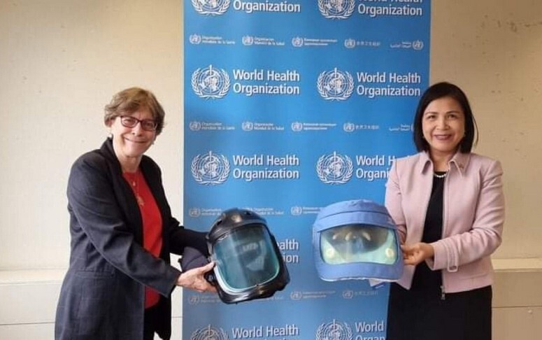 Mũ bảo hộ phòng Covid của học sinh Việt Nam nhận giải thưởng sáng tạo WIPO