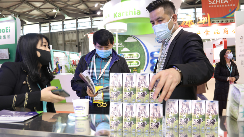Sữa tươi của Vinamilk chính thức chào sân tại triển lãm quốc tế hàng đầu Thượng Hải