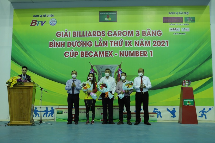 Khai mạc Giải billiards carom 3 băng Bình Dương tranh Cup Number 1