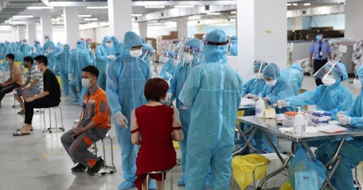 Hà Nội phong tỏa một công ty ở KCN Quang Minh sau khi có 12 ca mắc Covid-19