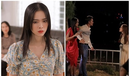 Đóng vai 'tiểu tam', Diệp Bảo Ngọc bị đánh ghen tơi bời trong phim mới