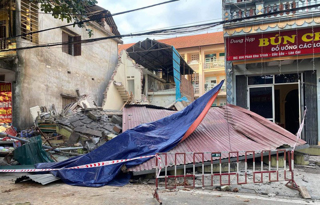 Vụ đào móng làm sập nhà hàng xóm ở Lào Cai: Xây đền nhà mới 
