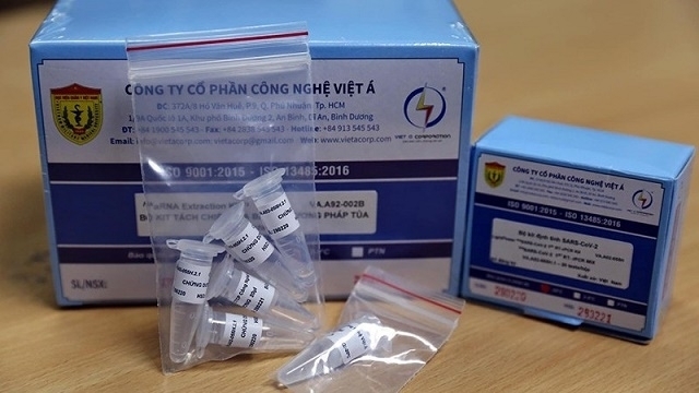 Long An có 4 đơn vị mua kit test Covid-19 của Công ty Việt Á
