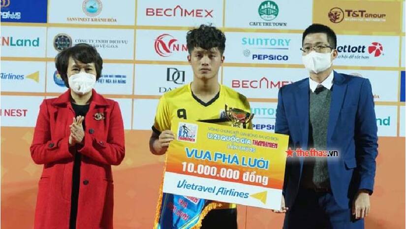 Vua giải trẻ được HLV Park Hang Seo triệu tập lên U23 Việt Nam