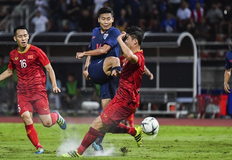 Thái Lan vẫn kém xa Việt Nam trên bảng xếp hạng FIFA