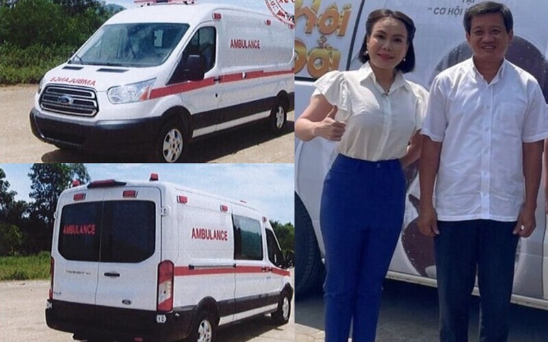 Bị tố mập mờ trong việc tặng xe cứu thương, Việt Hương lên tiếng