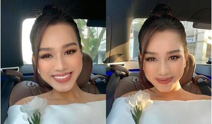 Sau loạt sự cố, Hoa hậu Đỗ Thị Hà âm thầm về tới Việt Nam
