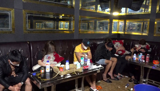 Phát hiện 40 nam, nữ tụ tập sử dụng ma túy trong quán karaoke ở Quảng Nam