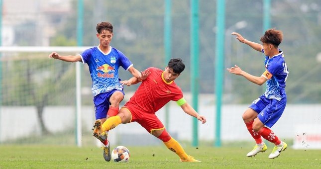 U19 HAGL hạ đẹp U19 Hà Nội FC ở vòng loại U19 quốc gia 