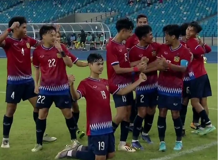 U23 Lào vào bán kết U23 Đông Nam Á 2022 sau khi vượt qua U23 Malaysia