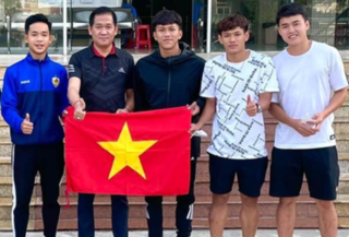 Một số 'viện binh' của U23 Việt Nam đã tới Campuchia sẵn sàng đại chiến Thái Lan