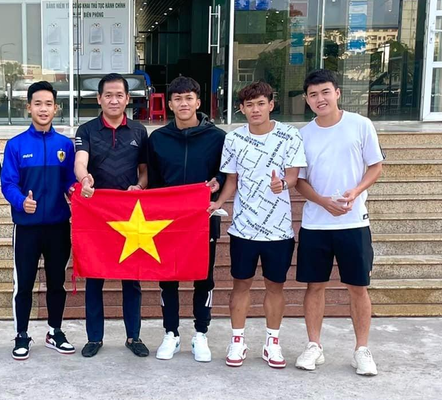 Một số viện binh của U23 Việt Nam đã tới Campuchia sẵn sàng đại chiến Thái Lan