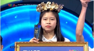 Nữ sinh Hà Nội thắng thuyết phục tại cuộc thi tuần Olympia