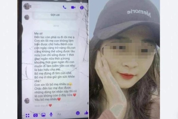 Nữ sinh mất tích bí ẩn sau khi để lại dòng tin nhắn xót xa cho gia đình 