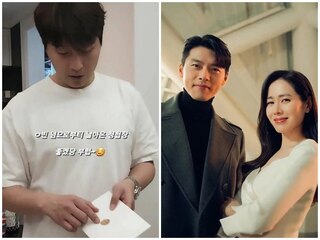 Hyun Bin - Son Ye Jin gửi thiệp mời cưới cho bạn bè
