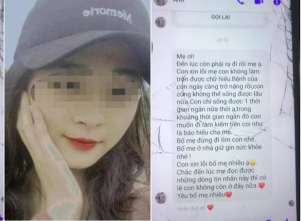 Vẫn chưa tìm thấy nữ sinh ở Hà Tĩnh mất tích kèm đoạn tin nhắn xót xa