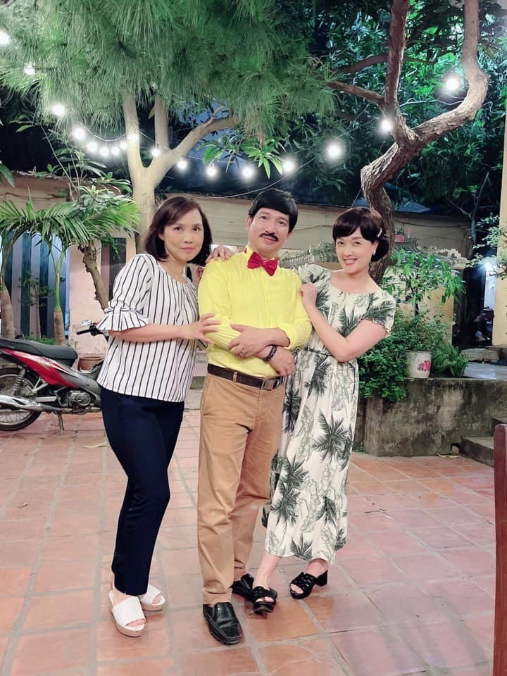 Vân Dung tái ngộ NSƯT Quang Thắng trong phim mới của Việt Anh