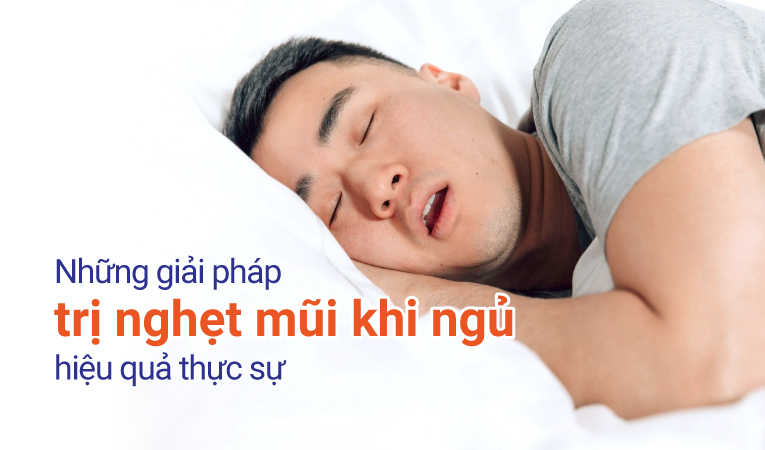 Nghẹt mũi khi ngủ