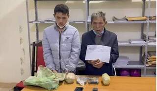 Lai Châu: Bắt quả tang 2 bố con mua ma túy từ Điện Biên về bán