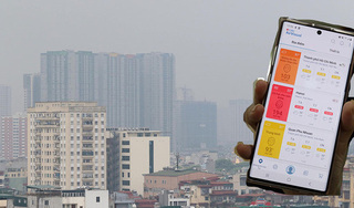 Sáng 7/4, Hà Nội báo động mức ô nhiễm không khí nghiêm trọng