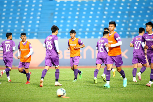 Hai trụ cột của tuyển U23 Việt Nam vẫn chưa thể tập luyện