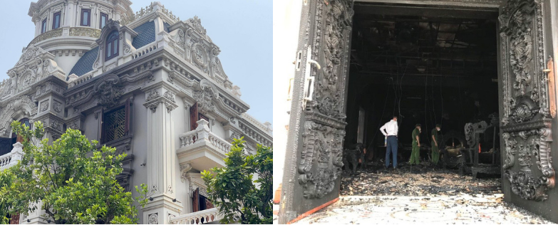 Hé lộ nguyên nhân vụ biệt thự ở Quảng Ninh cháy lớn, nữ chủ nhà tử vong