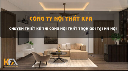 Chi phí thiết kế thi công nội thất chung cư trọn gói tại  KFA