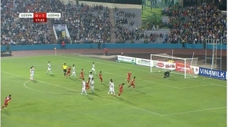 U23 Việt Nam hòa thất vọng U20 Hàn Quốc trên sân Việt Trì
