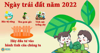 Ngày trái đất năm 2022: Hãy đầu tư vào hành tinh của chúng ta