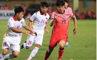 U23 Việt Nam đánh bại U20 Hàn Quốc trên sân Mỹ Đình