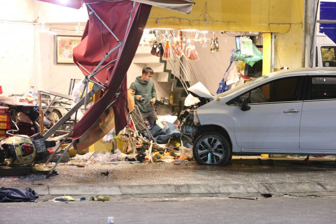 Bắt tài xế xe điên lao vào tiệm bánh mì khiến 6 người bị thương tại Đà Nẵng
