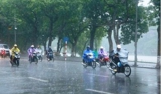 Hà Nội và Bắc Bộ từ đêm nay đến ngày 1/5 có mưa to và giông