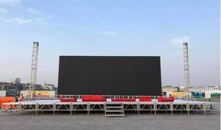 Mê Linh: Lắp màn hình LED cỡ lớn phục vụ nhân dân xem trận chung kết môn bóng đá Nam SEA Games 31
