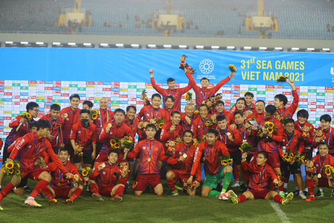 Báo Trung Quốc ấn tượng ngôi vô địch SEA Games của U23 Việt Nam
