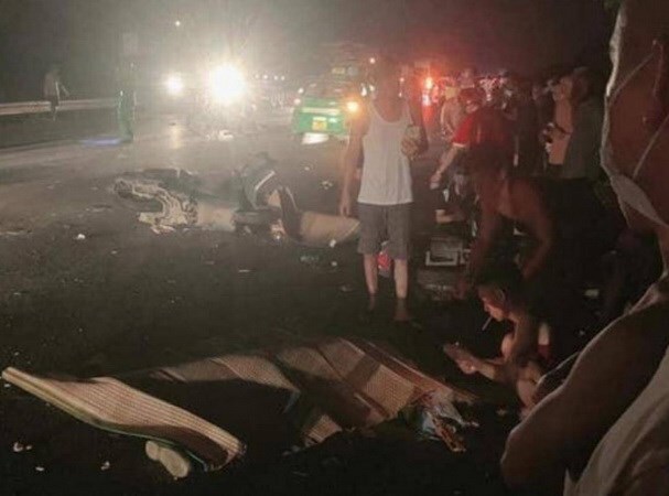 Mô tô phân phối lớn gây tai nạn tại Bắc Ninh khiến 3 người tử vong 