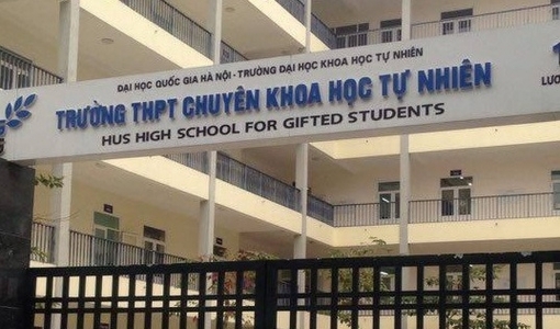 Trường Chuyên Khoa học Tự nhiên công bố điểm chuẩn vào lớp 10