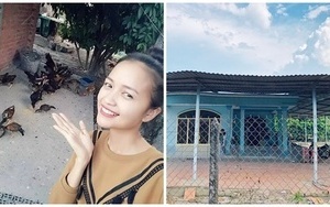 Bất ngờ với căn nhà cấp 4 đơn sơ của Hoa hậu Ngọc Châu ở Tây Ninh