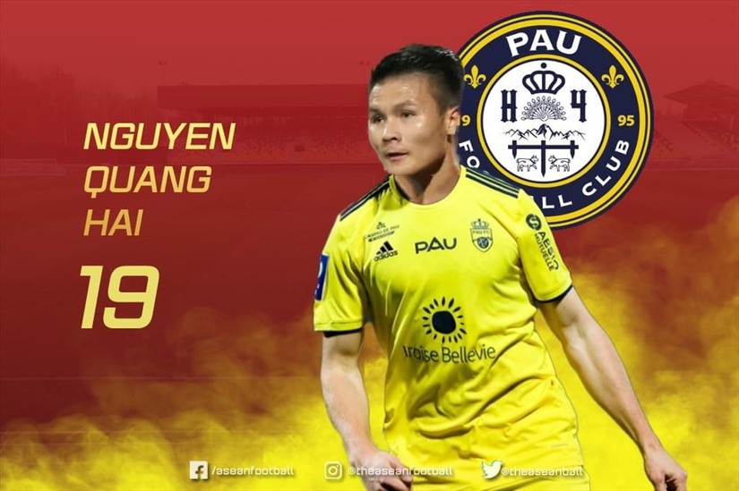 Lãnh đạo Pau FC kinh ngạc với sức hút của Quang Hải