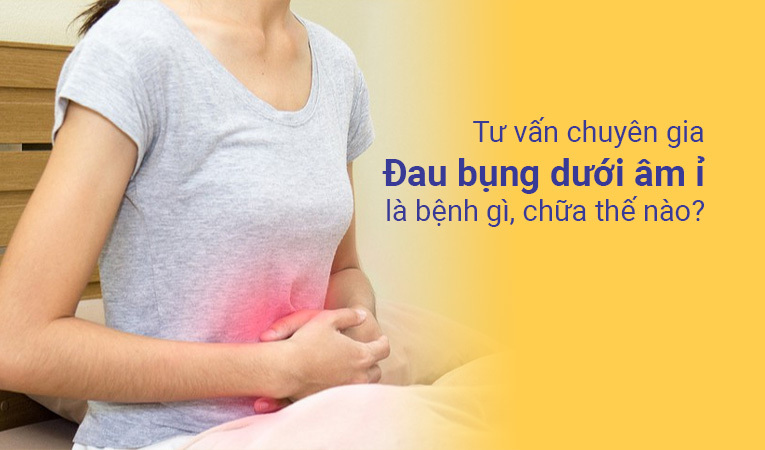 Đau bụng dưới âm ỉ 