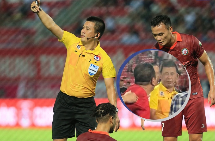 Trọng tài Ngọc Hà gửi kiến nghị lên ban tổ chức V.League khi bị tấn công trên sân Lạch Tray