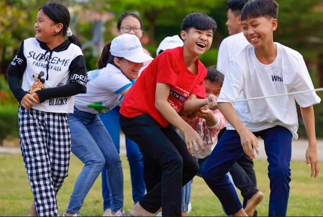 Nhiều hoạt động hướng đến trẻ em do Vinamilk và Quỹ sữa Vươn cao Việt Nam thực hiện