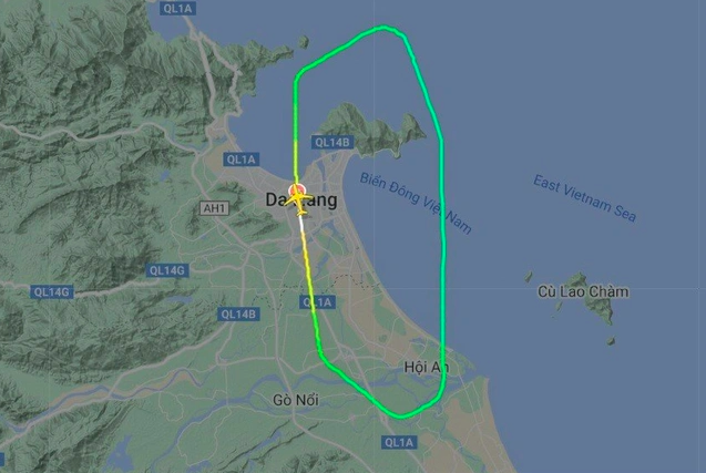 Cất cánh chưa đầy 1 phút, máy bay Vietnam Airlines phải hạ cánh khẩn cấp vì lỗi động cơ