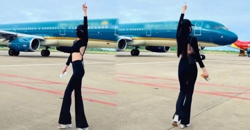 Nữ hành khách nhún nhảy quay clip sống ảo trong khu vực hạn chế ở sân bay Phú Quốc bị cấm bay