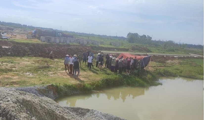Tắm tại hố nước thuộc dự án Nam Vĩnh Yên, 3 học sinh đuối nước tử vong