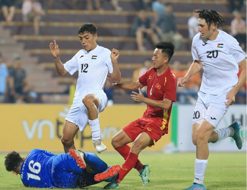 U20 Việt Nam thắng thuyết phục U20 Palestine trong trận tái đấu