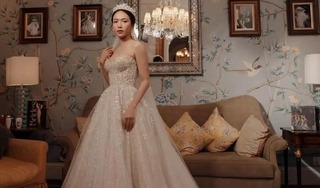 Rò rỉ ảnh Diệu Nhi đi thử váy cưới