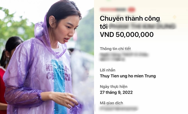 Thùy Tiên và bà trùm Hoa hậu lên tiếng khi kêu gọi quyên góp hỗ trợ đồng bào miền Trung